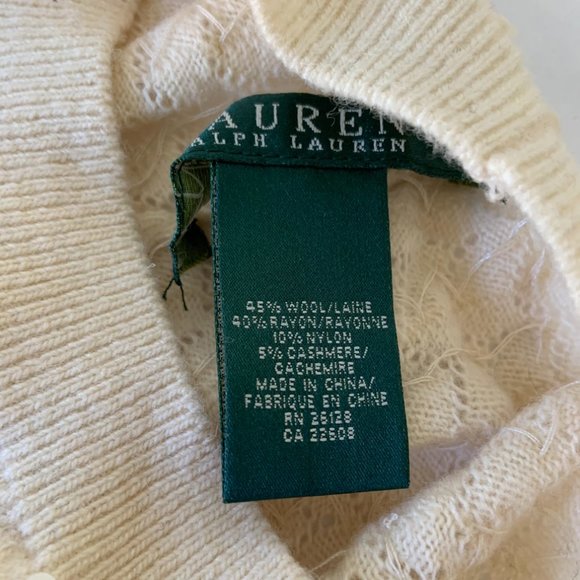 LRL Cream sequin Beanie - Picture 5 of 8